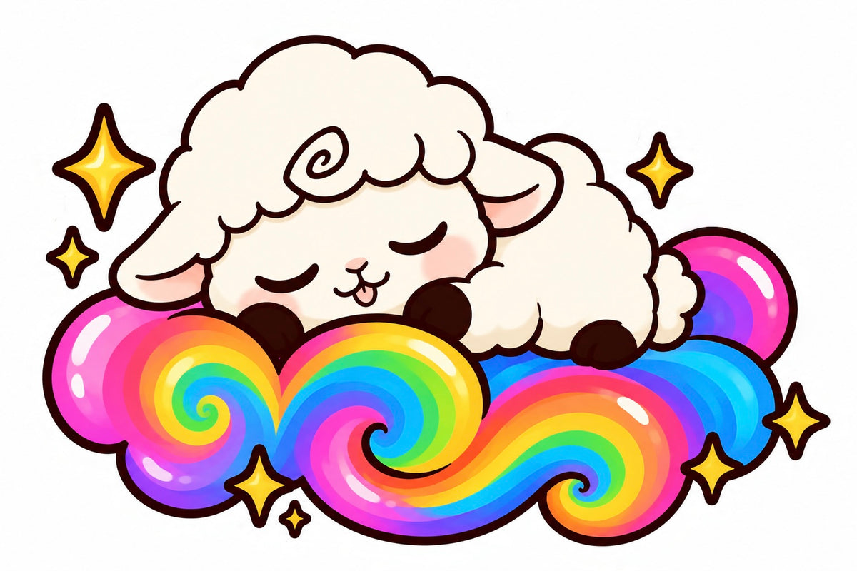 Muzzy Resting Sticker