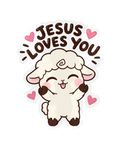 Jesus Loves You Sticker